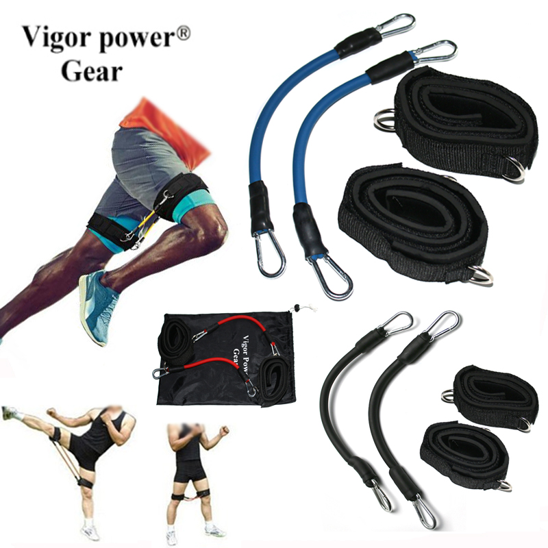 Running Gear Parts - 발목 스트랩이 있는 저항 튜브, 전체
