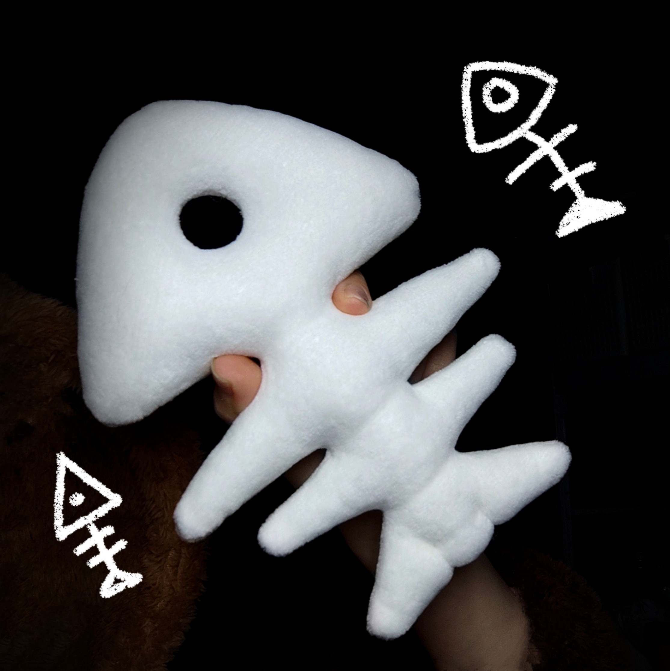 Running Gear Parts - 물고기 뼈 플러시 퍼슈트 액세서리 DIY