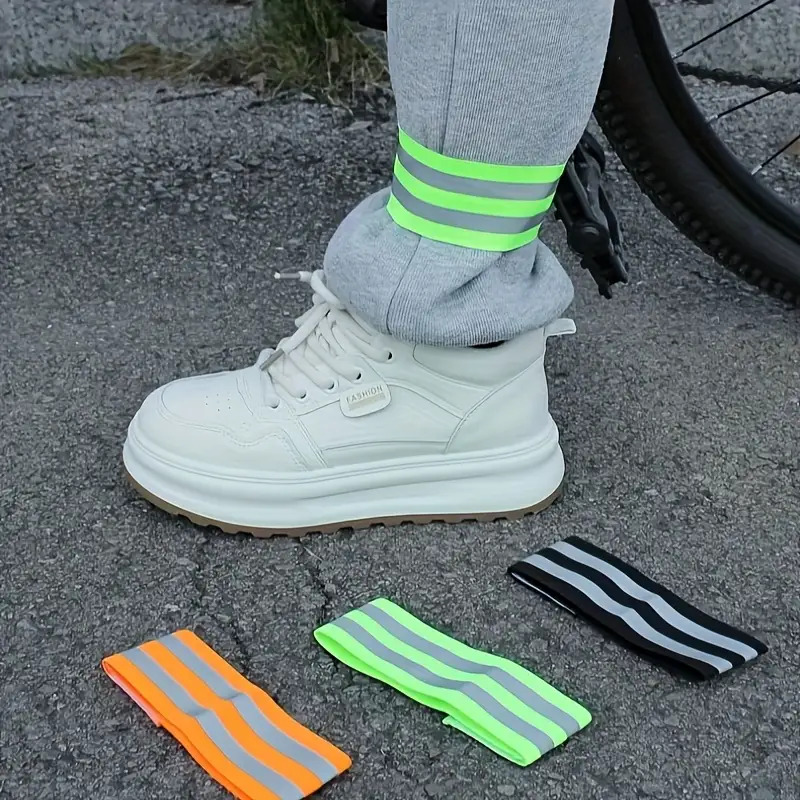 Running Gear Parts - 자전거 반사 레그 스트랩 2개 -