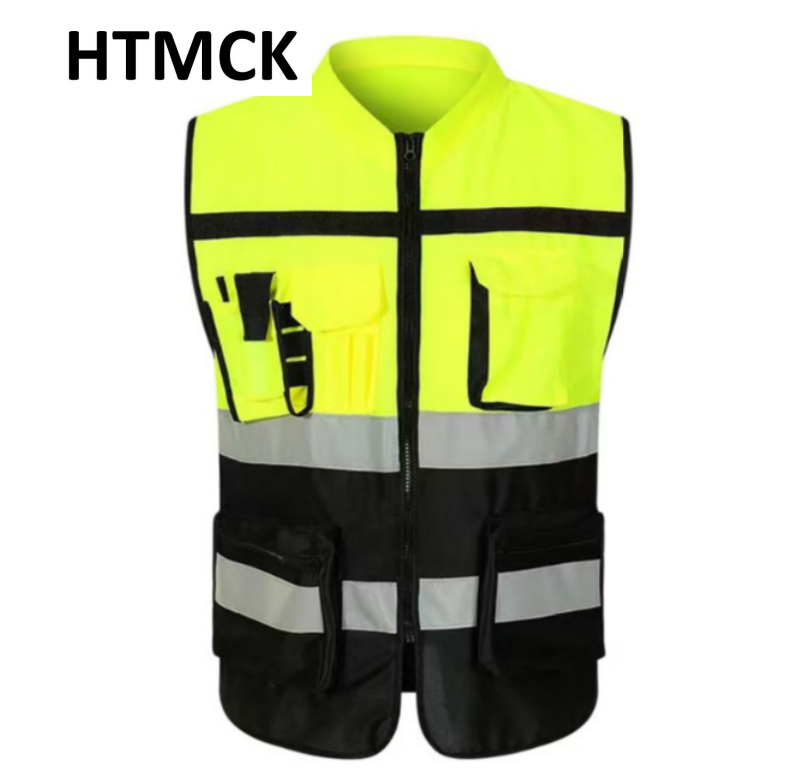 Reflective Running Gear Vest - 야간 걷기용 하이라이트 조끼 야외용 조절