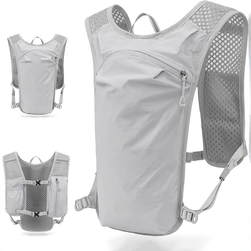Reflective Running Gear Vest - 초경량 하이드레이션 베스트 백팩 (트레일 러닝