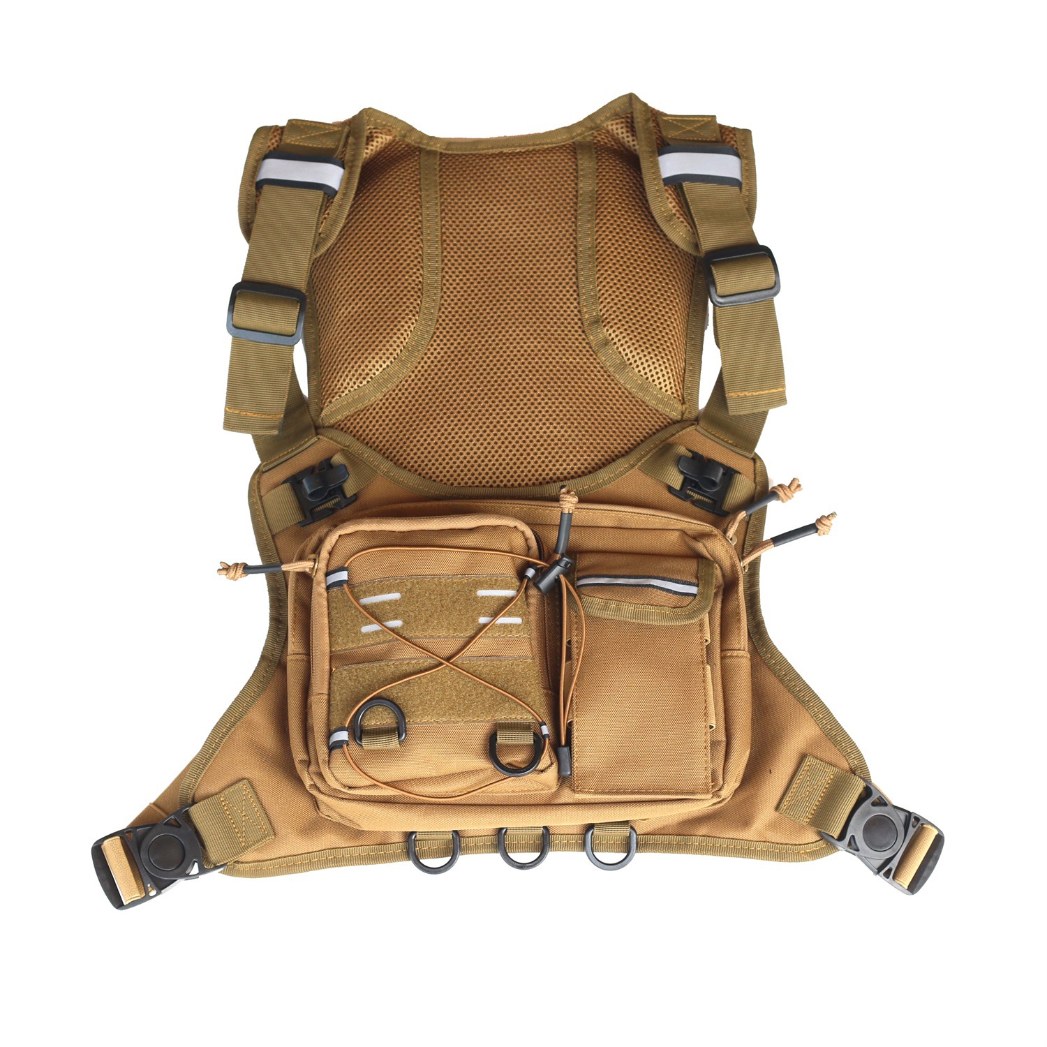 전술 조끼 가슴 가방 경량 조절 가능 기어 홀스터 반사 - Reflective Running Gear Vest 리뷰 및 가격