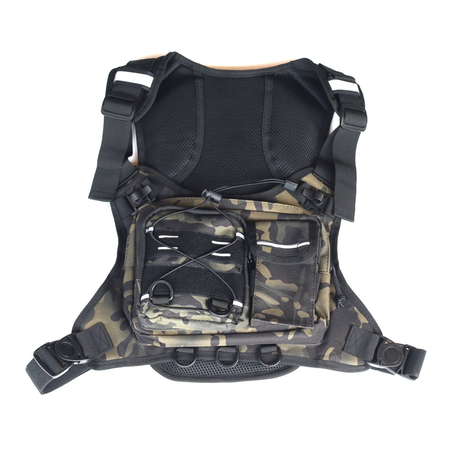 전술 조끼 가슴 가방 경량 조절 가능 기어 홀스터 반사 - Reflective Running Gear Vest 리뷰 및 가격