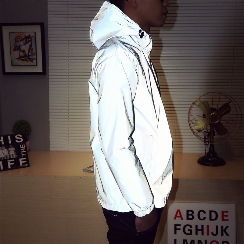 LED 라이트업 윈드브레이커 커플 사이클링 반사 재킷  - Reflective Running Jacket 리뷰 및 가격