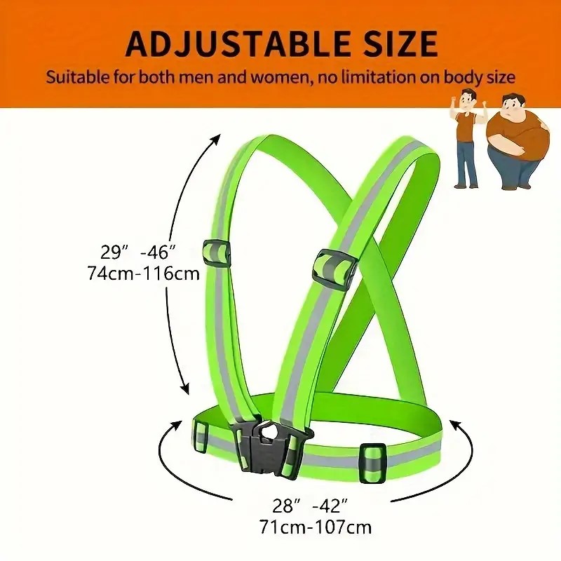 반사 조끼 러닝 기어, 야간 사이클링, 하이킹, 조깅, - Reflective Running Gear Vest 리뷰 및 가격
