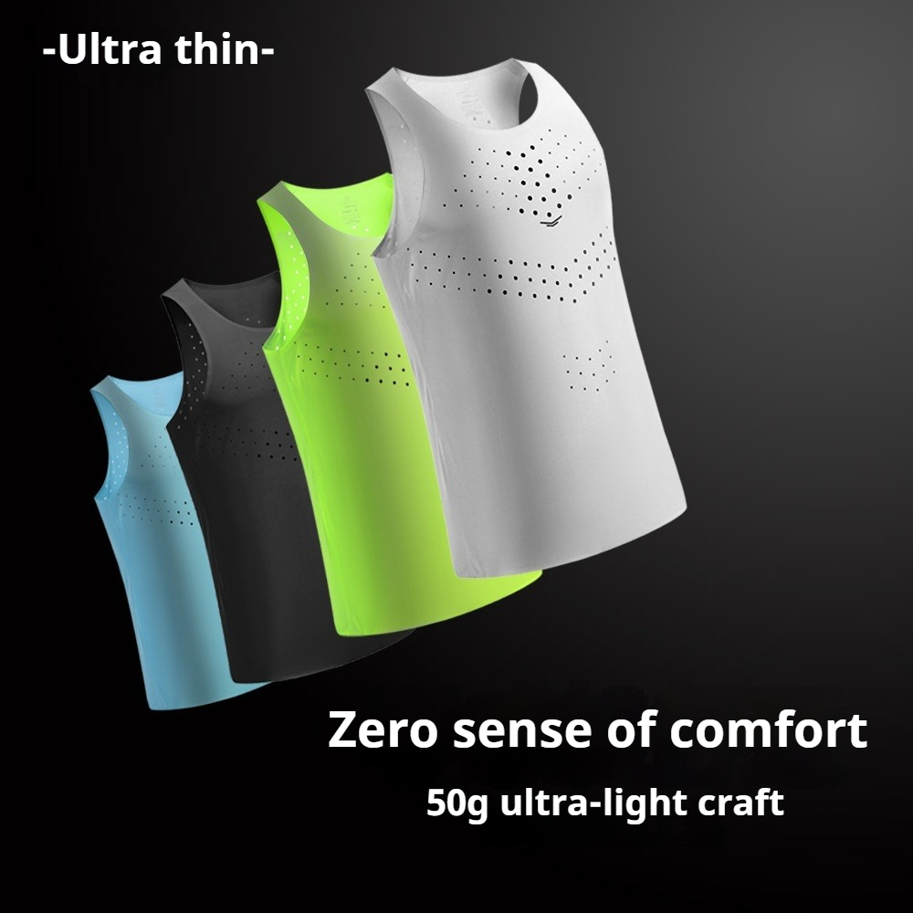 남성용 초경량 속건성 러닝 조끼 마라톤 육상 체육관 훈 - Reflective Running Jacket 리뷰 및 가격