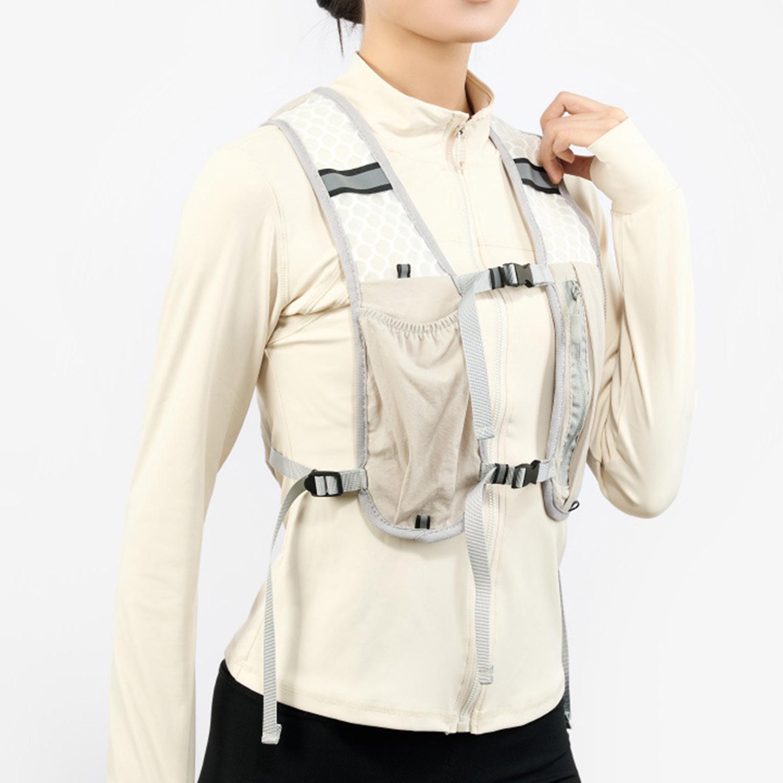 반사 기능 수분 보충 조끼형 배낭 물병 주머니 통기성  - Reflective Running Gear Vest 리뷰 및 가격