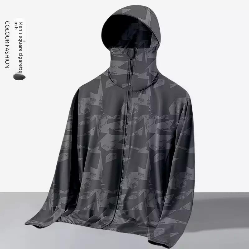 남녀공용 여름 루즈핏 후드형 야외 자외선 차단 재킷 ( - Reflective Running Jacket 리뷰 및 가격