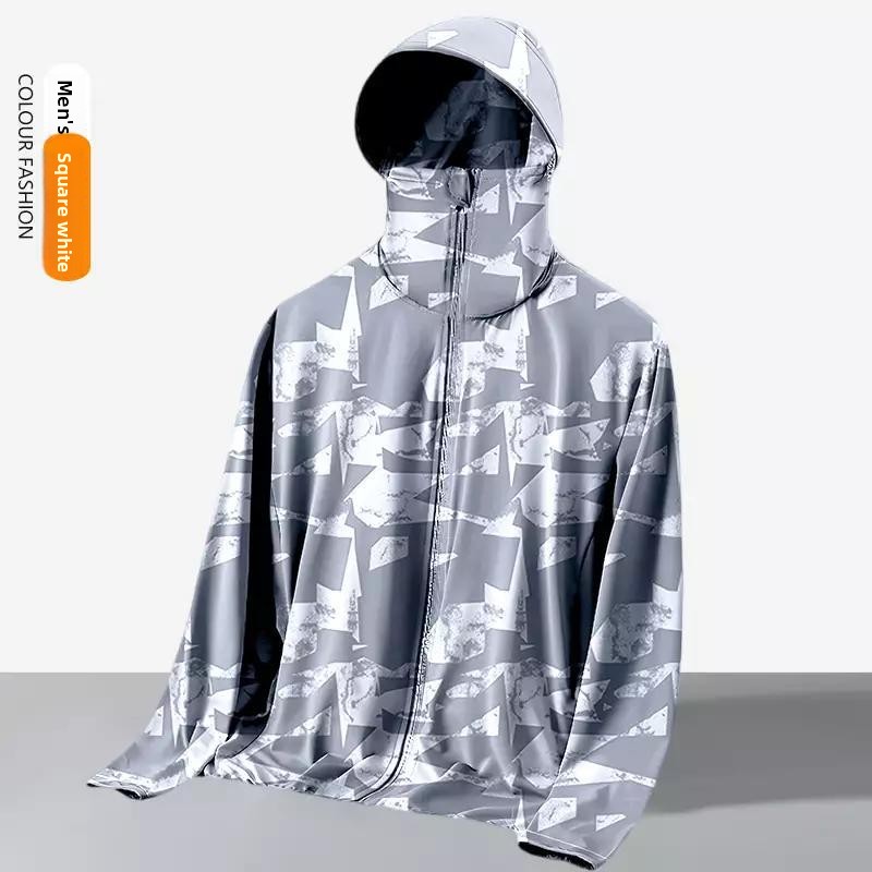 남녀공용 여름 루즈핏 후드형 야외 자외선 차단 재킷 ( - Reflective Running Jacket 리뷰 및 가격