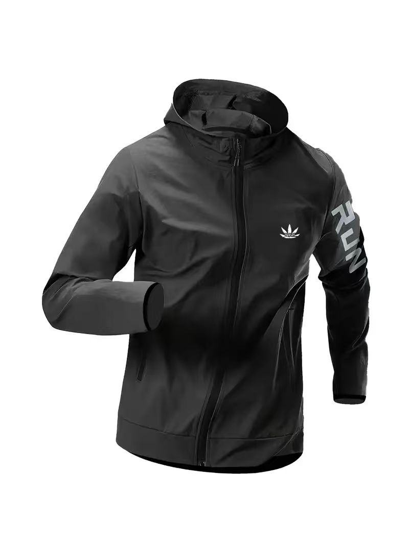 남성용 후드 윈드브레이커 자켓 방수 경량 통기성 스포츠 - Reflective Running Jacket 리뷰 및 가격