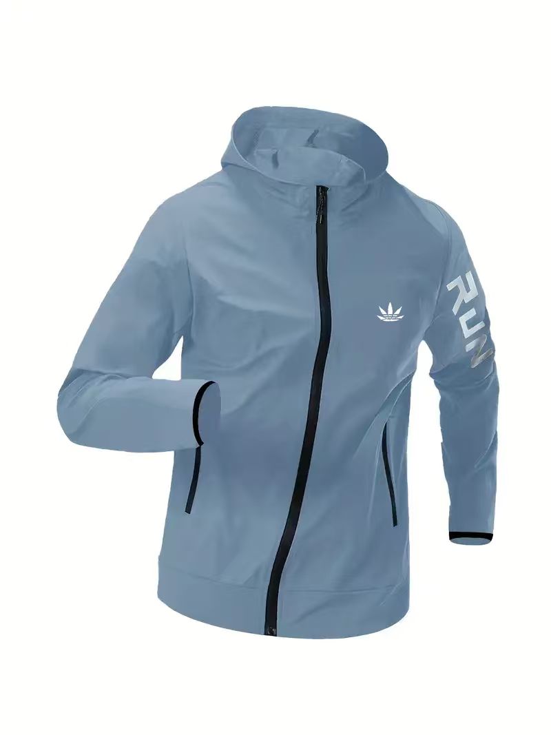 남성용 후드 윈드브레이커 자켓 방수 경량 통기성 스포츠 - Reflective Running Jacket 리뷰 및 가격