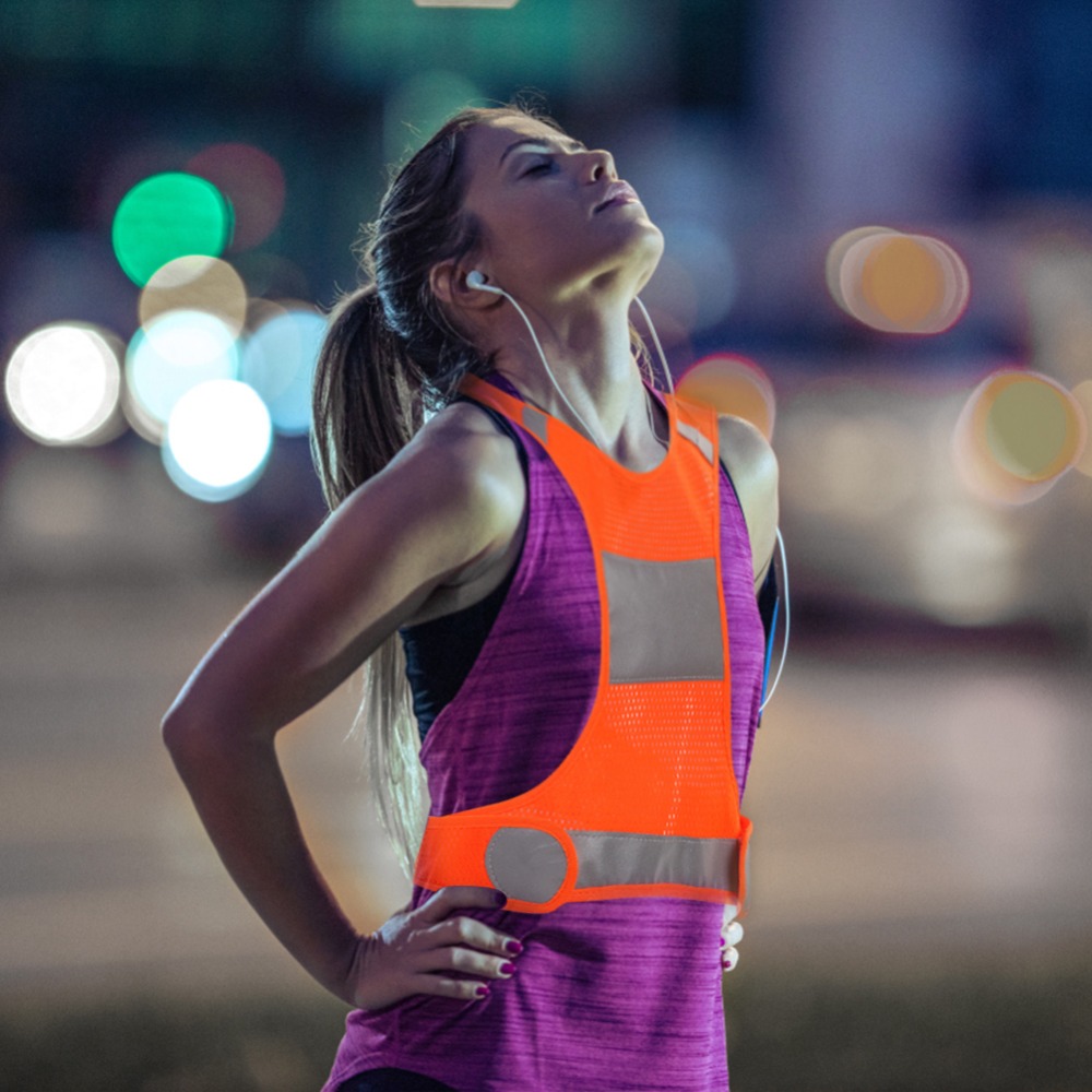 사이클링 고시인성 반사 조끼 반사 디자인 사이클링 조끼 - Reflective Running Gear Vest 리뷰 및 가격