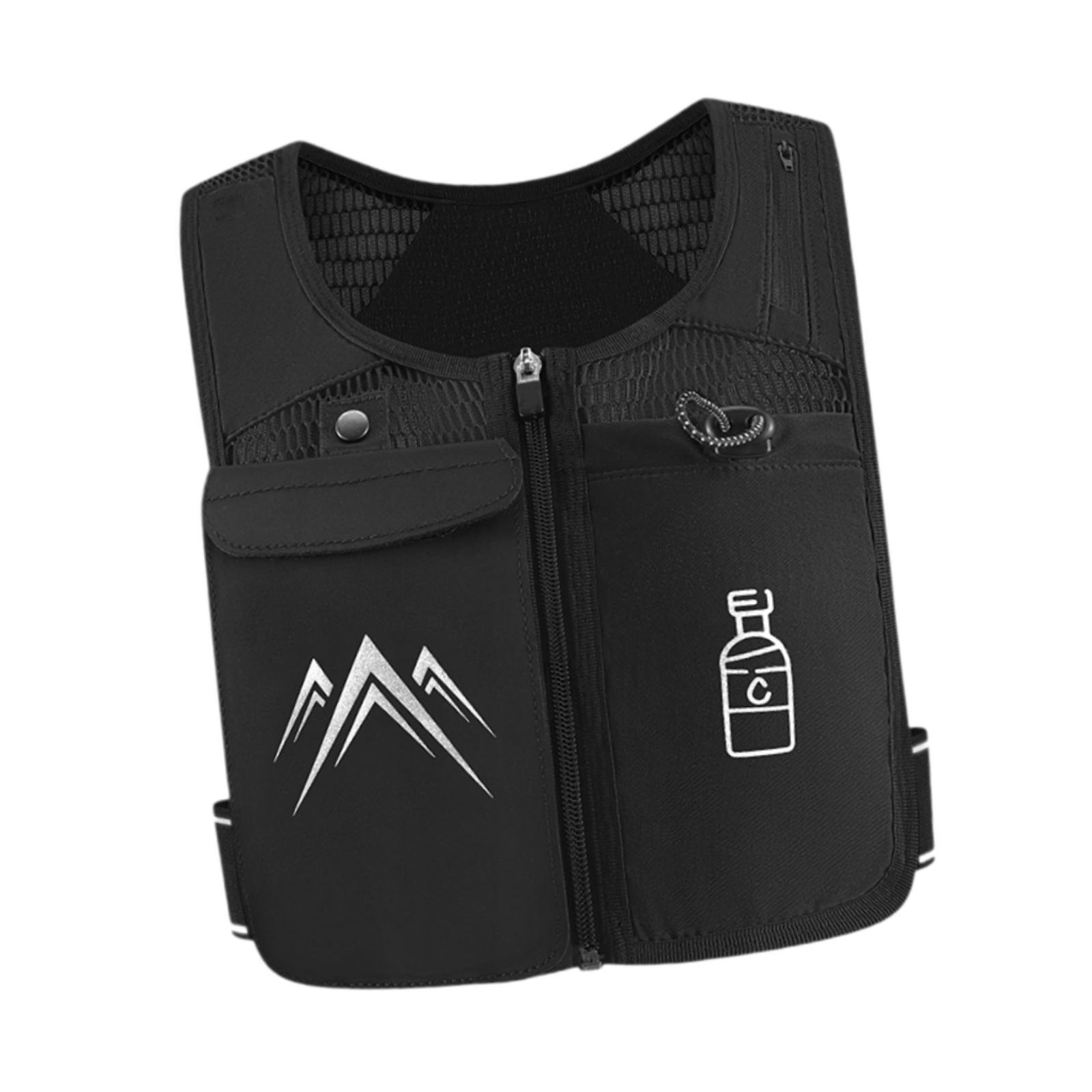 수분 보충 조끼 스포츠 가방 통기성 러닝 장비 지퍼 반 - Reflective Running Gear Vest 리뷰 및 가격