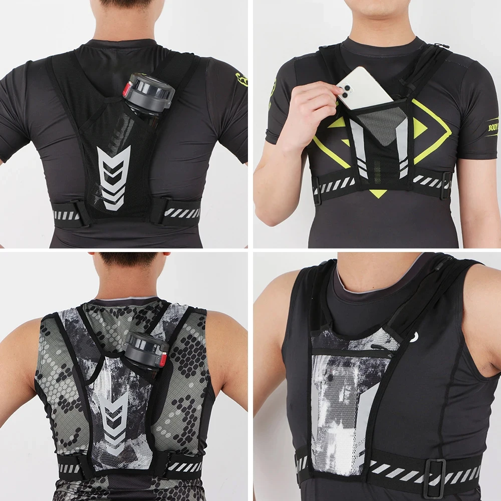 OSSOHH 1Pcs 러닝 조끼, 트레일 러닝 하이킹, - Reflective Running Jacket 리뷰 및 가격