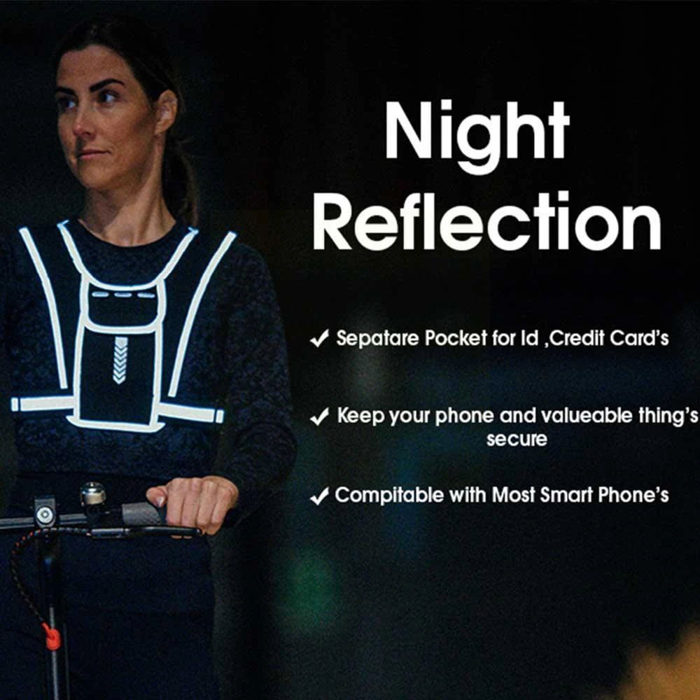 남녀공용 러닝 조끼, 방수 휴대폰 및 키 파우치, 반사 - Reflective Running Jacket 리뷰 및 가격