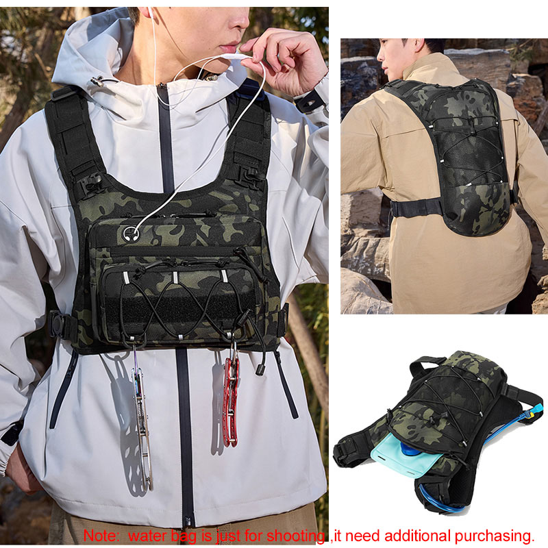 전술 가방 앞가슴 장비 조끼 배낭 캠핑 사냥 가방 남성 - Reflective Running Jacket 리뷰 및 가격