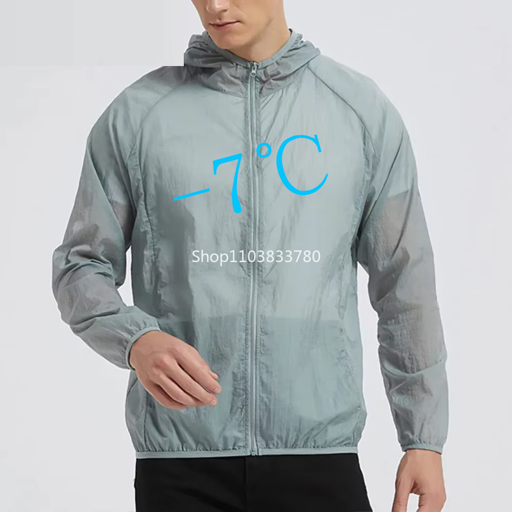 남성용 후드형 자외선 차단 재킷, 가벼운 아웃도어 윈드 - Reflective Running Jacket 리뷰 및 가격